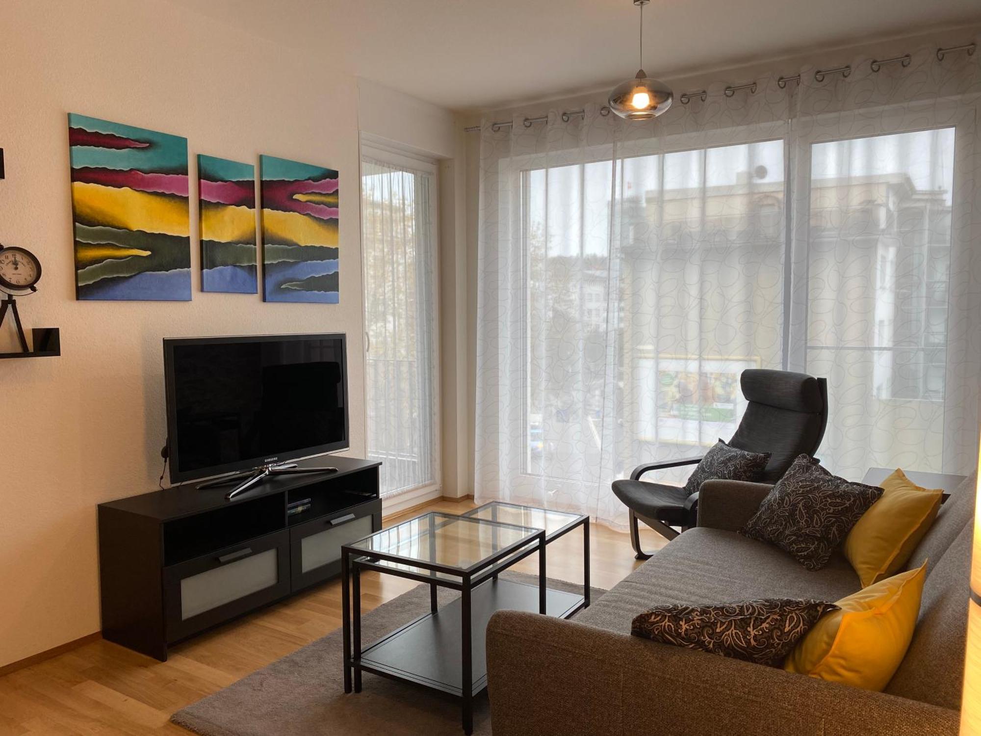 Schoenes 2 Zimmer Apartment Zentral Gelegen プフォルツハイム エクステリア 写真